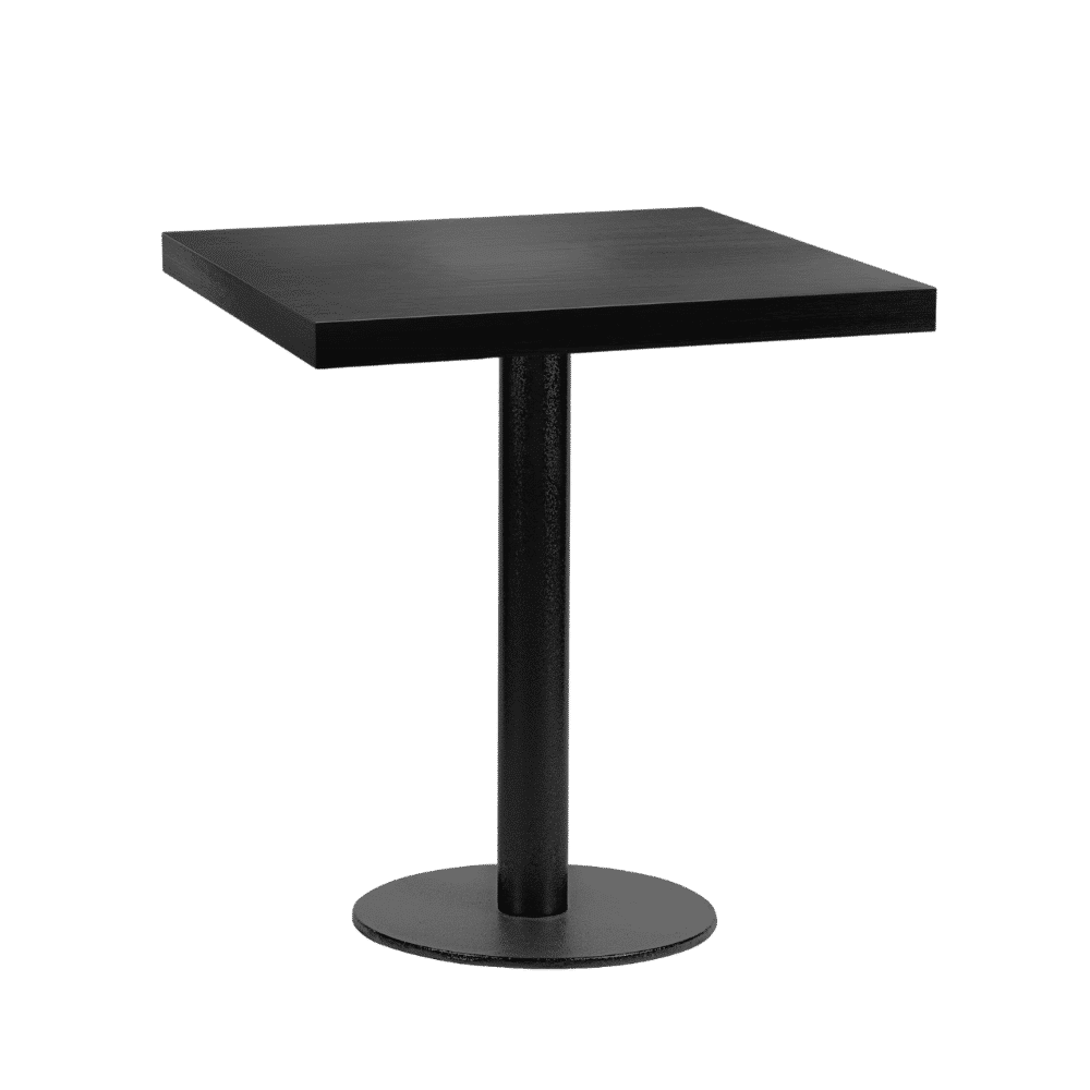 Mörkt träutseende Fyrkantig stålram Round.png